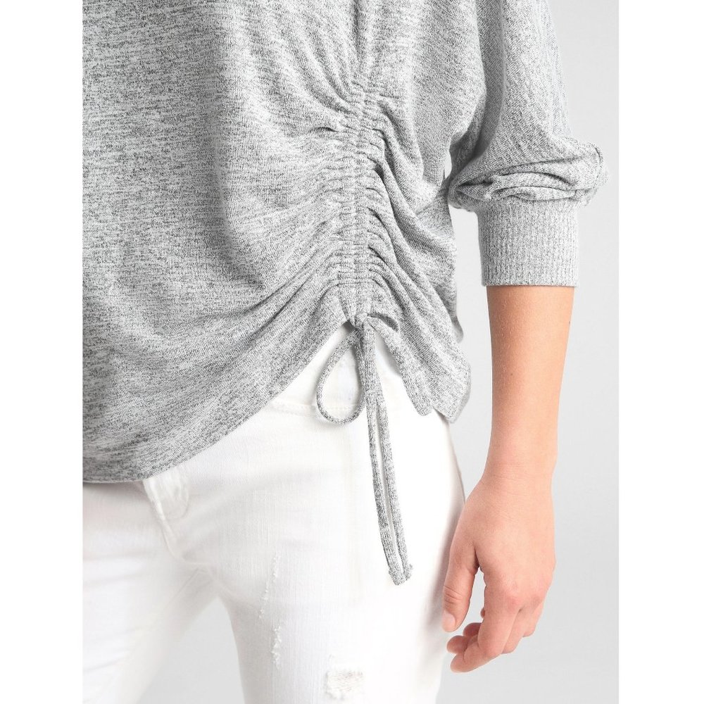 GAP Softspun Dolman sleeve Cinched Pullover Sweater Large
